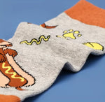 Hot Doggie Crew Socks