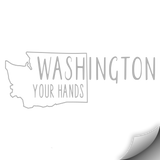 WAsh Your Hands Decal