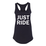 Just Ride Women's Tank, Black - MCE Apparel