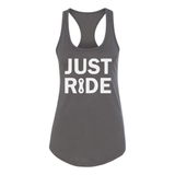 Just Ride Women's Tank, Dark Grey - MCE Apparel