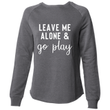 Go Play Women's Crew, Heather Grey - Karter Collection x MCE Apparel