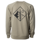 Unisex Lone Tree Crew, Olive - MCE Apparel