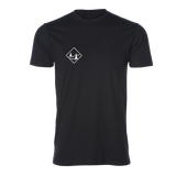 Lone Tree Unisex Pocket Tee Design, Black - MCE Apparel