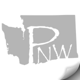 Washington PNW Decal, Grey - MCE Apparel