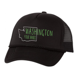 WAsh Your Hands Trucker Hat, Black - MCE Apparel
