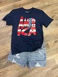America & Stars T-shirt