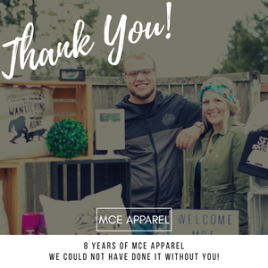 8 Years of MCE Apparel