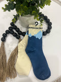 PNW Mountain Range Socks