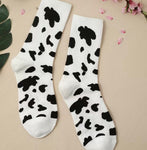 Cow Print Socks