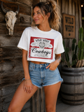 Wild West Cropped Tee