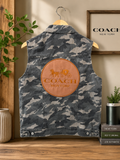 Camo Luxe Denim Vest