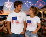 Patriotic Pups Graphic Tee
