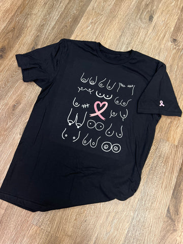 “All Boobs” Cancer 2024 T-shirt