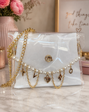 Pearls & Gold Stadium Crossbody
