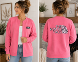 Pink Crush Leopard Cardigan
