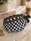 Chic Checkered BumBag