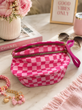 Chic Checkered BumBag