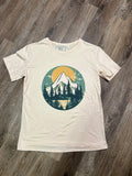Mountains, Trees & Sunset T-shirt