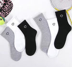 “Singles Heart on Fire” Socks