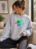 Retro Pop Oversized Crew
