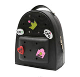 Trendy “Croc Charm” Backpack