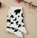 Cow Print Socks