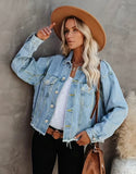 Bailey Frayed Denim