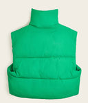 The Crop Puffer Vest