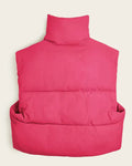 The Crop Puffer Vest