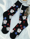 “Let’s Play Poker” Socks