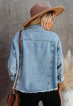Bailey Frayed Denim
