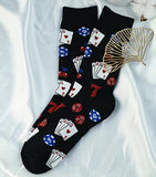“Let’s Play Poker” Socks