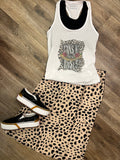 Roses Leopard Band Tank