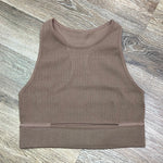Slit For One Crop Top