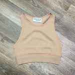 Slit For One Crop Top