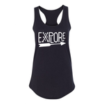 Explore NW Tank, Black/White - MCE Apparel