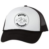 Forestry Trucker Hat, Black/White - MCE Apparel