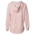 Lake Tapps Housewife Hoodie Back, Blush - MCE Apparel