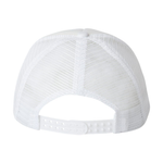 Lake Tapps Homies Trucker Hat Back, White - MCE Apparel