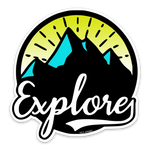 Mount Explore Sticker - MCE Apparel