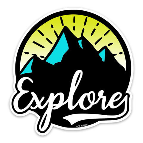Mount Explore Sticker - MCE Apparel