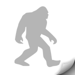 Sasquatch Decal, Grey - MCE Apparel