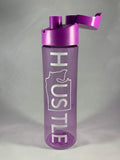 WA Hustle Water Bottle, Purple - MCE Apparel
