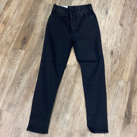 Black PaperBag  Denim Jeans