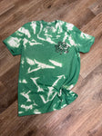 Lucky You Shamrock Tie-Dye Tshirt