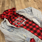 Does Not Play Well Buffalo Plaid
