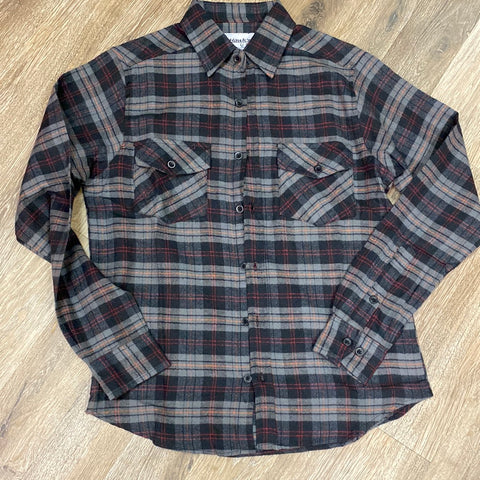 Plaid "Oversized" Flannel Give this World...