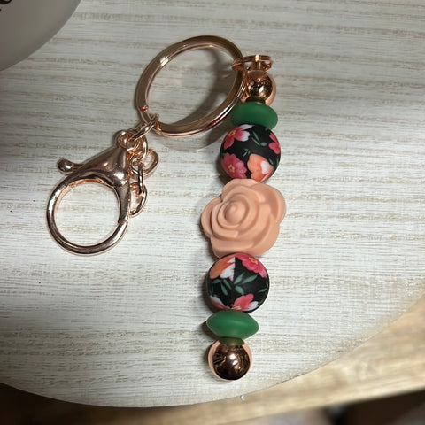 Bubble Gum Beads Keychain