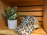 Cheetah Ponytail Hat