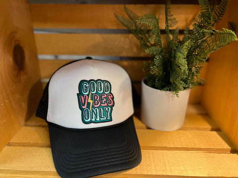 Good Vibes Only Trucker Hat